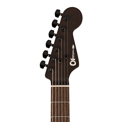 Charvel MJ DK24 HSH 2PT W Mahogany Wenge Klavye Black Elektro Gitar